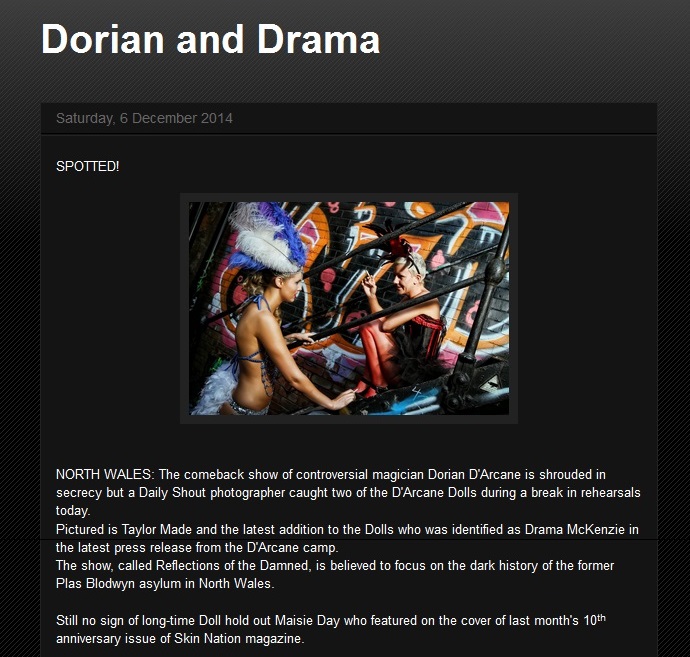 deleted Dorian and Drama stories